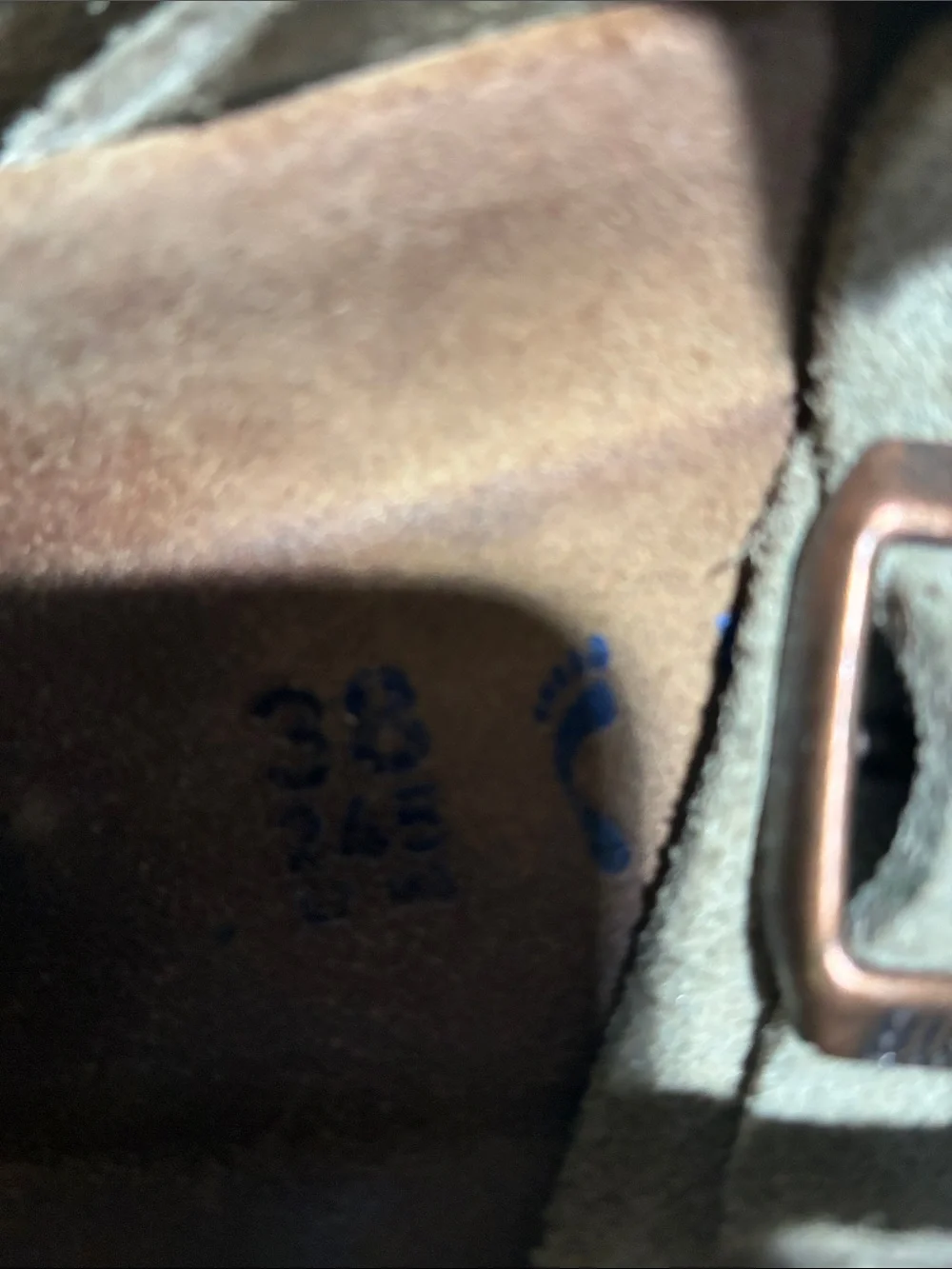 Birkenstock Slide Sandal Soles - sz 38